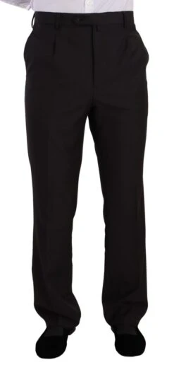 Domenico Tagliente Dark Gray Single Breasted Formal Men's Suit 13 Domenico Tagliente Dark Gray Single Breasted Formal Men's Suit -Lux Lair Store 1964750