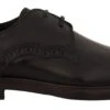 Dolce & Gabbana Black Leather Dress Formal Derby Men's Shoes 1 Dolce & Gabbana Black Leather Dress Formal Derby Men's Shoes -Lux Lair Store 1965358