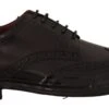 Dolce & Gabbana Black Leather Oxford Wingtip Formal Derby Men's Shoes 2 Dolce & Gabbana Black Leather Oxford Wingtip Formal Derby Men's Shoes -Lux Lair Store 1969727