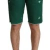 Dolce & Gabbana Green Tattered Cotton Men Denim Bermuda Men's Shorts -Lux Lair Store 1981051