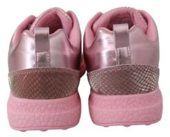 Plein Sport Chic Pink Blush Runner Gisella Women's Sneakers -Lux Lair Store 1987940
