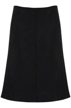 Toteme Women's Satin Panel Skirt With Eight Panels