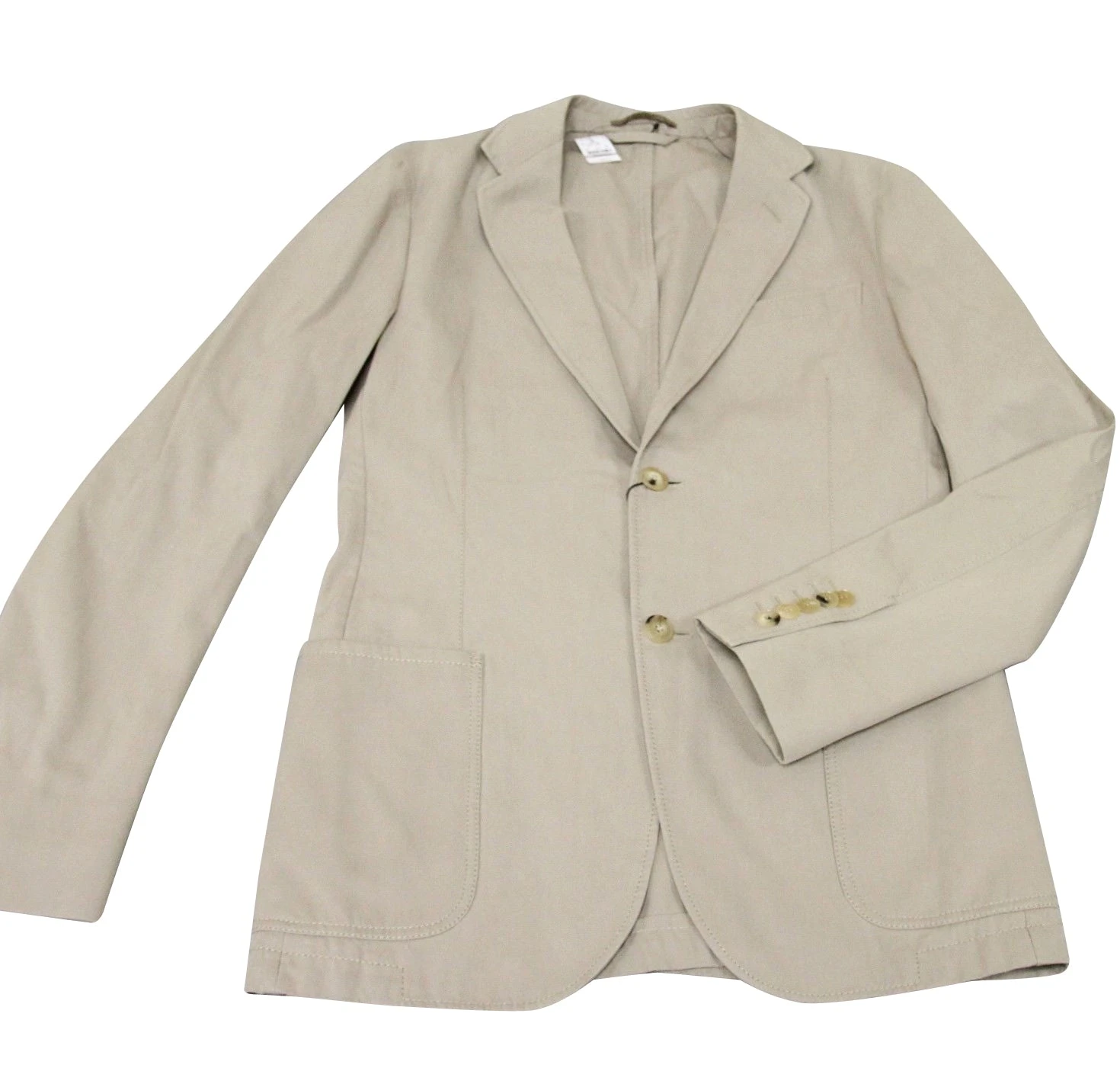 Gucci Men's Beige Cotton Blazer Jacket 8 Gucci Men's Beige Cotton Blazer Jacket - Image 6