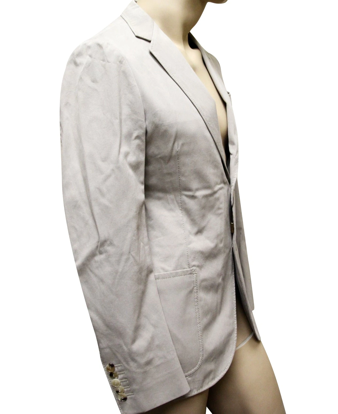 Gucci Men's Beige Cotton Blazer Jacket 19 Gucci Men's Beige Cotton Blazer Jacket - Image 17