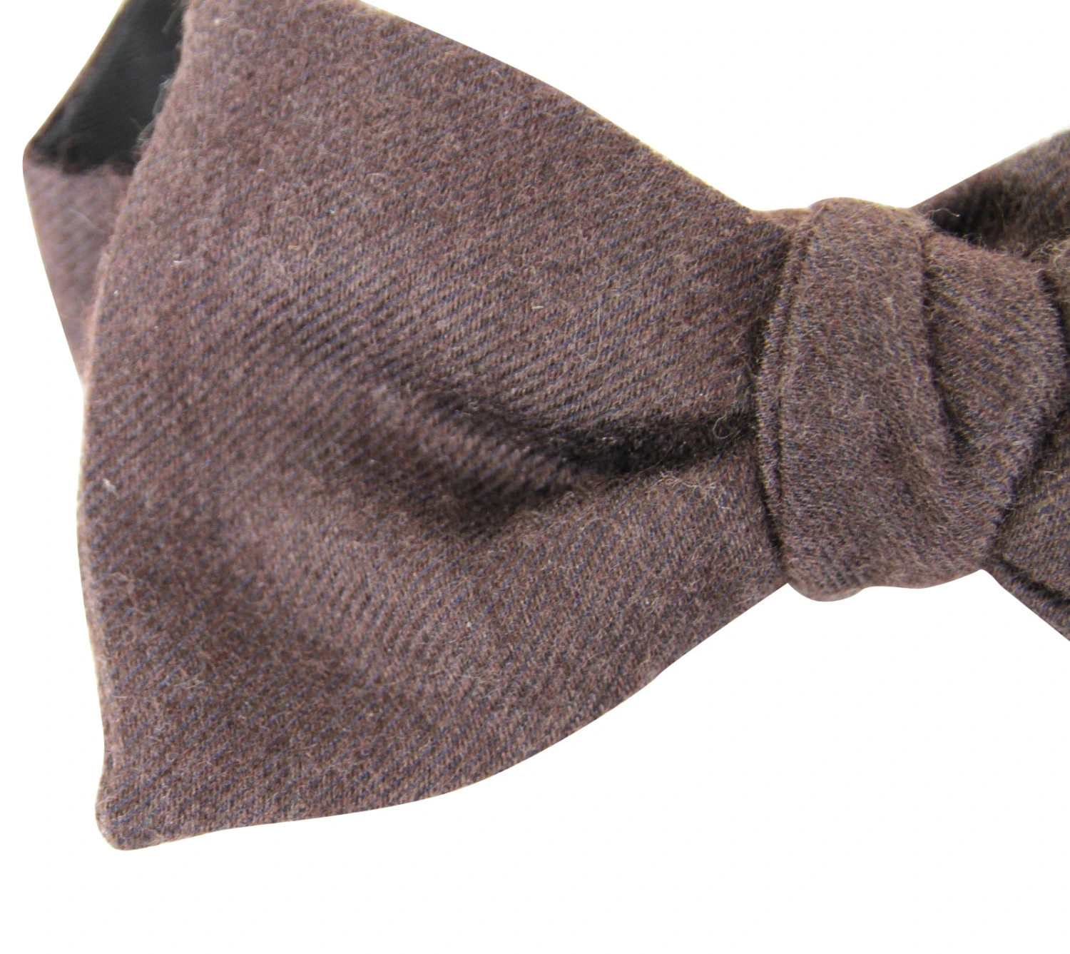 Bottega Veneta Men's Brown Silk Cashmere Bow Tie 270827 2000 4 Bottega Veneta Men's Brown Silk Cashmere Bow Tie 270827 2000 - Image 2