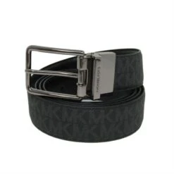 Michael Kors Men's Reversible MK Signature Leather 2in1 Dress Belt -Lux Lair Store 274394833544 p3