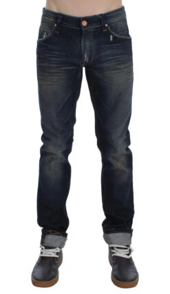 Acht Sleek Slim Fit Italian Denim For Men's Men