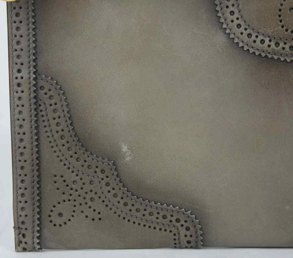 GUCCI Women's Duilio Brogue Zip Around Leather Clutch Bag 9 GUCCI Women's Duilio Brogue Zip Around Leather Clutch Bag - Image 7