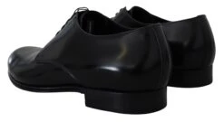 Dolce & Gabbana Black Leather Formal Dress Men's Shoes -Lux Lair Store 2985879
