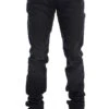 Acht Sleek Gray Slim Fit Italian Mens Men's Jeans -Lux Lair Store 298815