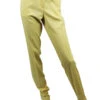 Bottega Veneta Women's Belt Line Yellow Virgin Wool Dress Pant -Lux Lair Store 307683 9441 42 1