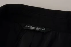 Dolce & Gabbana Black Double Breasted Coat Blazer Men's Jacket 13 Dolce & Gabbana Black Double Breasted Coat Blazer Men's Jacket -Lux Lair Store 3110889