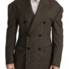 Dolce & Gabbana Multicolor Stripes Double Breasted Men's Blazer -Lux Lair Store 3110978