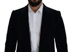 Dolce & Gabbana Black Cotton Cardigan Long Coat Men Men's Jacket 12 Dolce & Gabbana Black Cotton Cardigan Long Coat Men Men's Jacket -Lux Lair Store 3113827