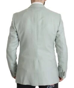 Dolce & Gabbana Green Cashmere Men's Blazer Men's Jacket -Lux Lair Store 3116543