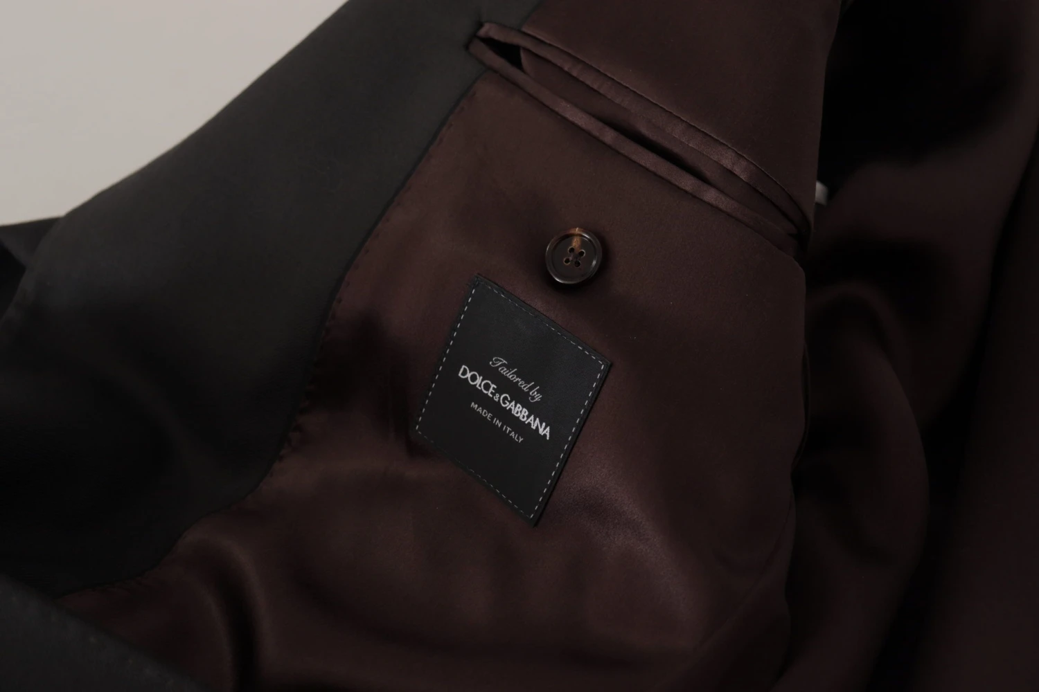 Dolce & Gabbana Black Wool Single Breasted Blazer Men's V 8 Dolce & Gabbana Black Wool Single Breasted Blazer Men's V - Image 6