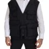 Dolce & Gabbana Black Nylon Full Zip Sleeveless Men's Jacket -Lux Lair Store 3181107