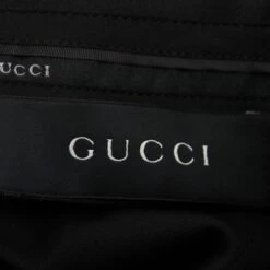 Gucci Men's Skinny Black Wool 60 Evening Dress Pant 16 Gucci Men's Skinny Black Wool 60 Evening Dress Pant -Lux Lair Store 318144 z2000 1000 46r 6