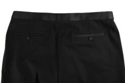 Gucci Men's Stretch Skinny 60s Black Cotton Elastane Dress Pant 32 Gucci Men's Stretch Skinny 60s Black Cotton Elastane Dress Pant -Lux Lair Store 318144 z4714 1000 50r 11