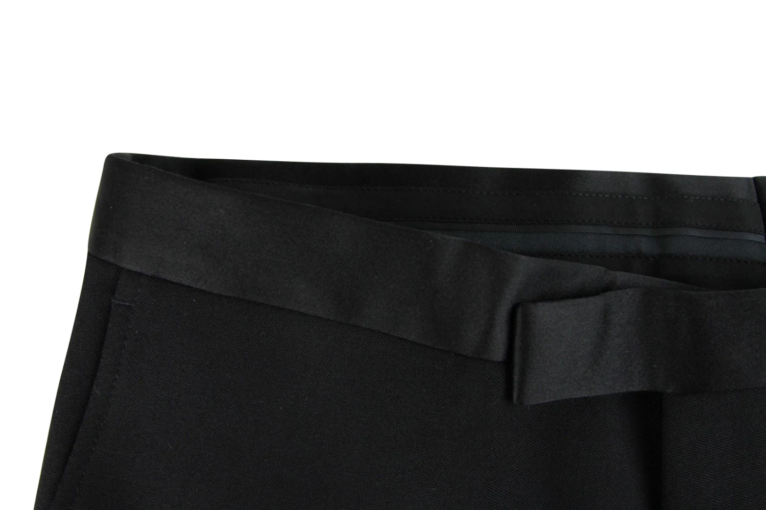 Gucci Men's Stretch Skinny 60s Black Cotton Elastane Dress Pant 22 Gucci Men's Stretch Skinny 60s Black Cotton Elastane Dress Pant - Image 20