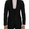 Dolce & Gabbana Blue MARTINI Slim 2 Piece Men's Blazer -Lux Lair Store 331891