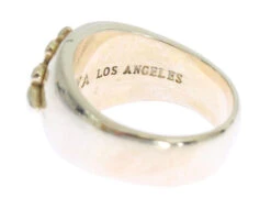 Nialaya Silver Crest 925 Sterling Men's Ring 12 Nialaya Silver Crest 925 Sterling Men's Ring -Lux Lair Store 333158