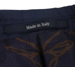 Gucci Men's Horsebit Lining Blue Cotton Two Button Blazer Jacket -Lux Lair Store 339816 4564 46 5