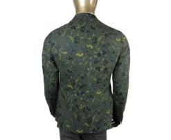 Gucci Men's Floral Blazer Green Cotton Two Button Jacket -Lux Lair Store 342320 3661 52 4