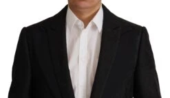 Dolce & Gabbana Black Polyester Formal 2 Piece MARTINI Men's Suit 11 Dolce & Gabbana Black Polyester Formal 2 Piece MARTINI Men's Suit -Lux Lair Store 3480564