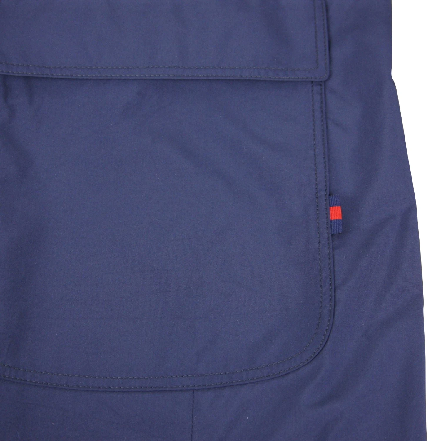 Gucci Men's Light Weight Navy Blue Polyester Techno Jacket 7 Gucci Men's Light Weight Navy Blue Polyester Techno Jacket - Image 5