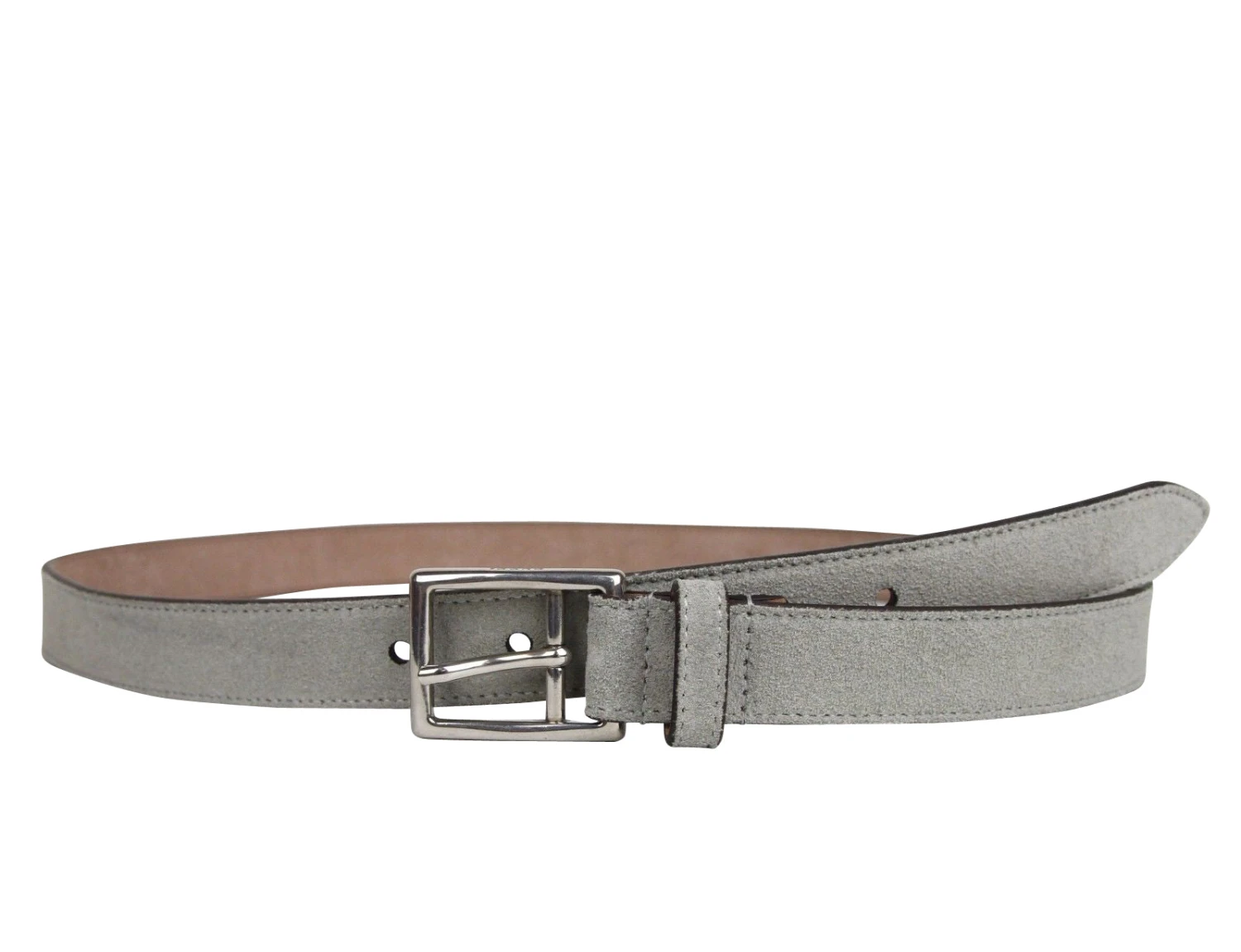 Gucci Men's Silver Light Gray Fabric Leather Belt Buckle 368193 1417 8 Gucci Men's Silver Light Gray Fabric Leather Belt Buckle 368193 1417 - Image 6
