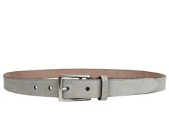 Gucci Men's Silver Light Gray Fabric Leather Belt Buckle 368193 1417 18 Gucci Men's Silver Light Gray Fabric Leather Belt Buckle 368193 1417 -Lux Lair Store 368193 1417 44 2