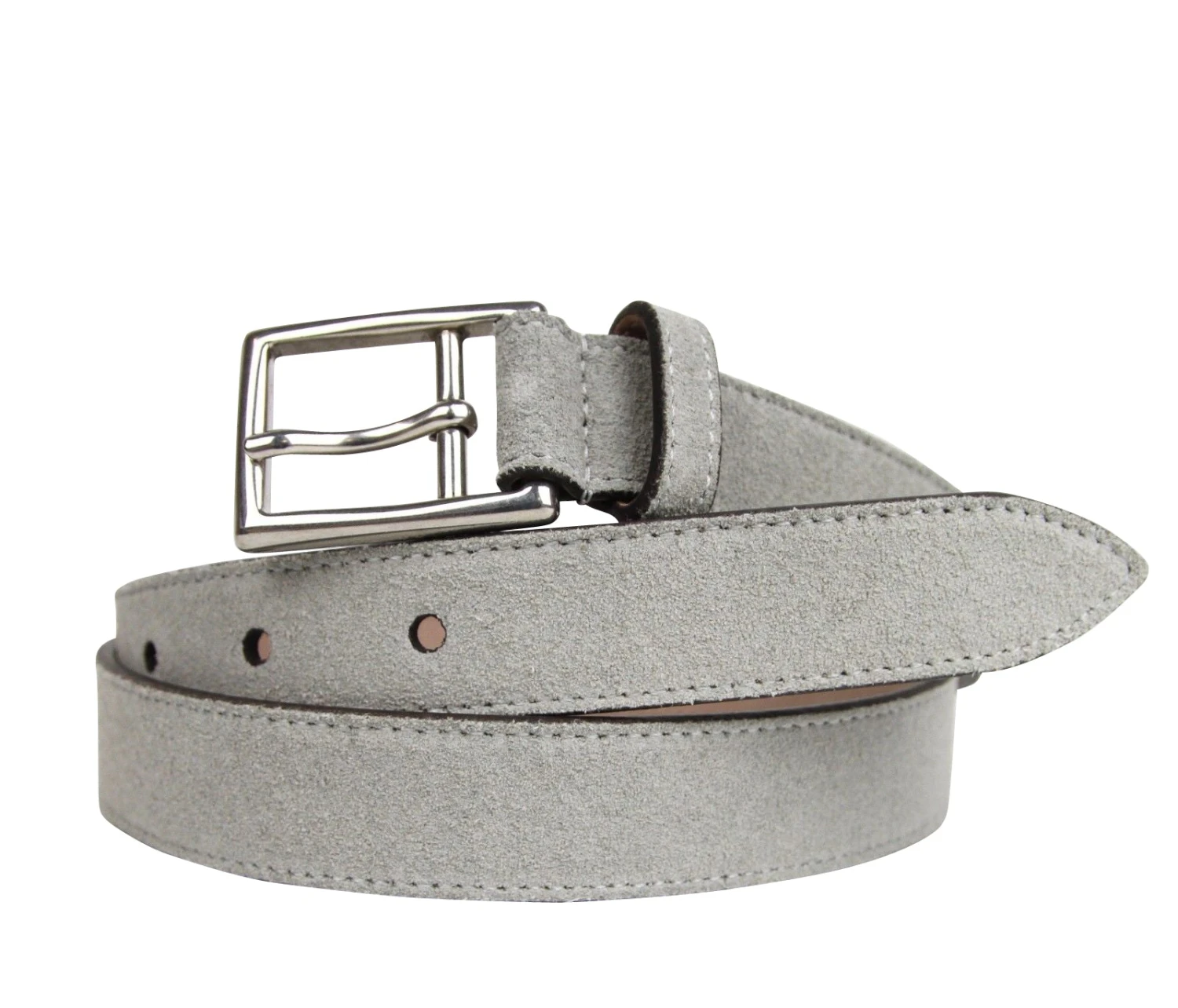 Gucci Men's Silver Light Gray Fabric Leather Belt Buckle 368193 1417 11 Gucci Men's Silver Light Gray Fabric Leather Belt Buckle 368193 1417 - Image 9