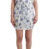 Ermanno Scervino Beachwear Blue Floral Beach Mini Dress Women's Short 2 Ermanno Scervino Beachwear Blue Floral Beach Mini Dress Women's Short -Lux Lair Store 38192
