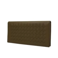 Bottega Veneta Men's Woven Long Light Brown Leather Bifold Wallet 390878 2314 15 Bottega Veneta Men's Woven Long Light Brown Leather Bifold Wallet 390878 2314 -Lux Lair Store 390878 2314 8074309594 4