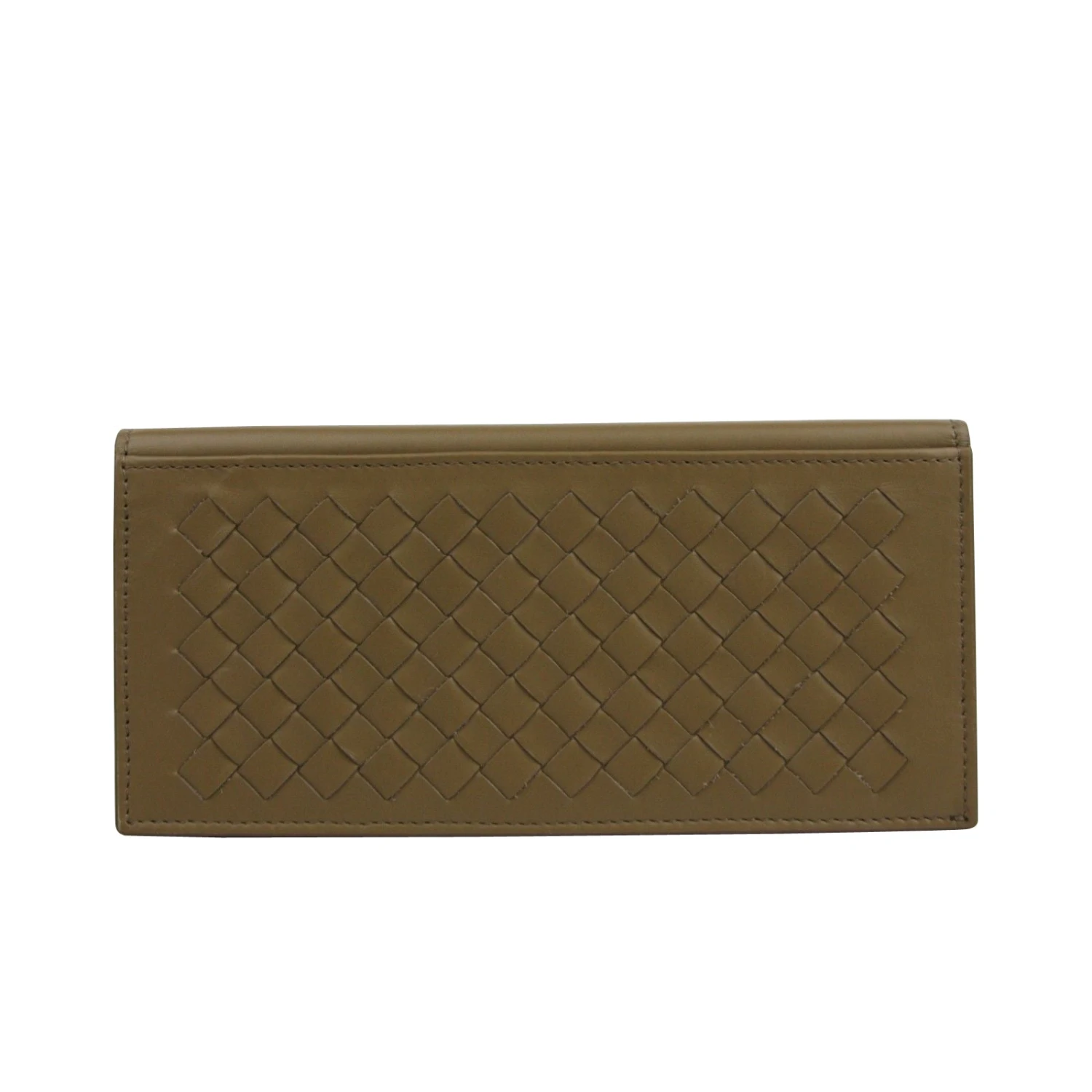 Bottega Veneta Men's Woven Long Light Brown Leather Bifold Wallet 390878 2314 7 Bottega Veneta Men's Woven Long Light Brown Leather Bifold Wallet 390878 2314 - Image 5