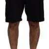 Dolce & Gabbana Black Cotton Bermuda Cargo Men's Shorts 2 Dolce & Gabbana Black Cotton Bermuda Cargo Men's Shorts -Lux Lair Store 3958300
