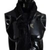 Costume National Black Grey Logo Print Men Neck Wrap Shawl Men's Scarf -Lux Lair Store 3965985