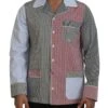 Dolce & Gabbana Multicolor Patchwork Cotton Long Sleeves Men's Shirt -Lux Lair Store 3968468