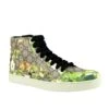 Gucci Men's Bloom Print Supreme GG Green Canvas Hi Top Sneakers Shoes 2 Gucci Men's Bloom Print Supreme GG Green Canvas Hi Top Sneakers Shoes -Lux Lair Store 407342 8960 11.5g 1