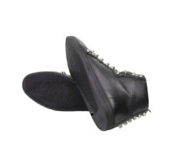 Gucci Men's Black Sttuded Leather High Top Sneaker 17 Gucci Men's Black Sttuded Leather High Top Sneaker -Lux Lair Store 411774 1000 10 8