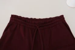 Dolce & Gabbana Maroon Bermuda Cargo Men Men's Shorts 12 Dolce & Gabbana Maroon Bermuda Cargo Men Men's Shorts -Lux Lair Store 4122185