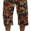Dolce & Gabbana Multicolor Cotton Camouflaged Cargo Men's Shorts -Lux Lair Store 4124494