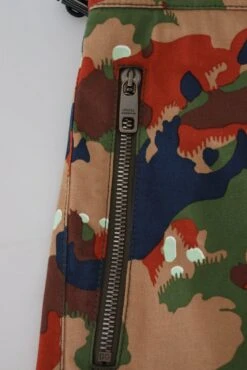 Dolce & Gabbana Multicolor Cotton Camouflaged Cargo Men's Shorts -Lux Lair Store 4124499