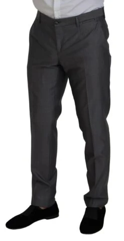 Dolce & Gabbana Gray SICILIA 3 Piece Slim Fit Men's Suit -Lux Lair Store 4124898