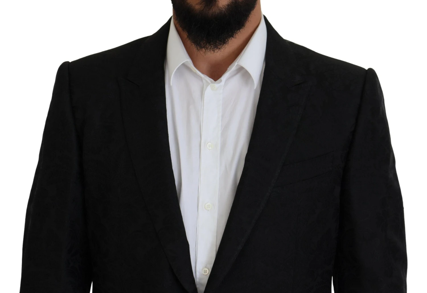 Dolce & Gabbana Black Single Breasted 2 Piece MARTINI Men's Suit 6 Dolce & Gabbana Black Single Breasted 2 Piece MARTINI Men's Suit - Image 4