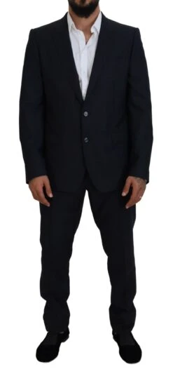 Dolce & Gabbana Blue Single Breasted 2 Piece MARTINI Men's Suit