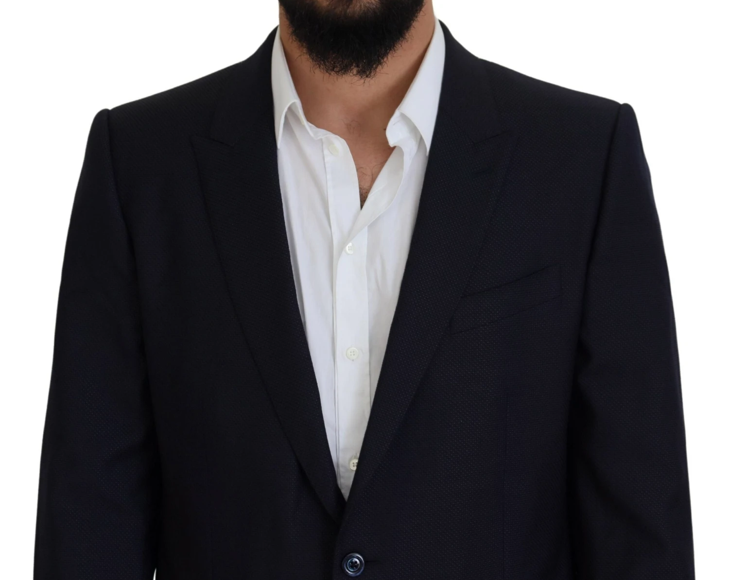 Dolce & Gabbana Blue Single Breasted 2 Piece MARTINI Men's Suit 6 Dolce & Gabbana Blue Single Breasted 2 Piece MARTINI Men's Suit - Image 4