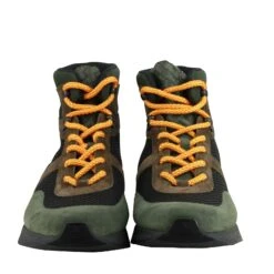 Bottega Veneta Mesh High Top Green / Brown / Black Suede Leather Sneaker 417024 3364 -Lux Lair Store 417024 3364 40e 4