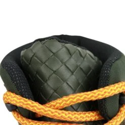 Bottega Veneta Mesh High Top Green / Brown / Black Suede Leather Sneaker 417024 3364 -Lux Lair Store 417024 3364 40e 7